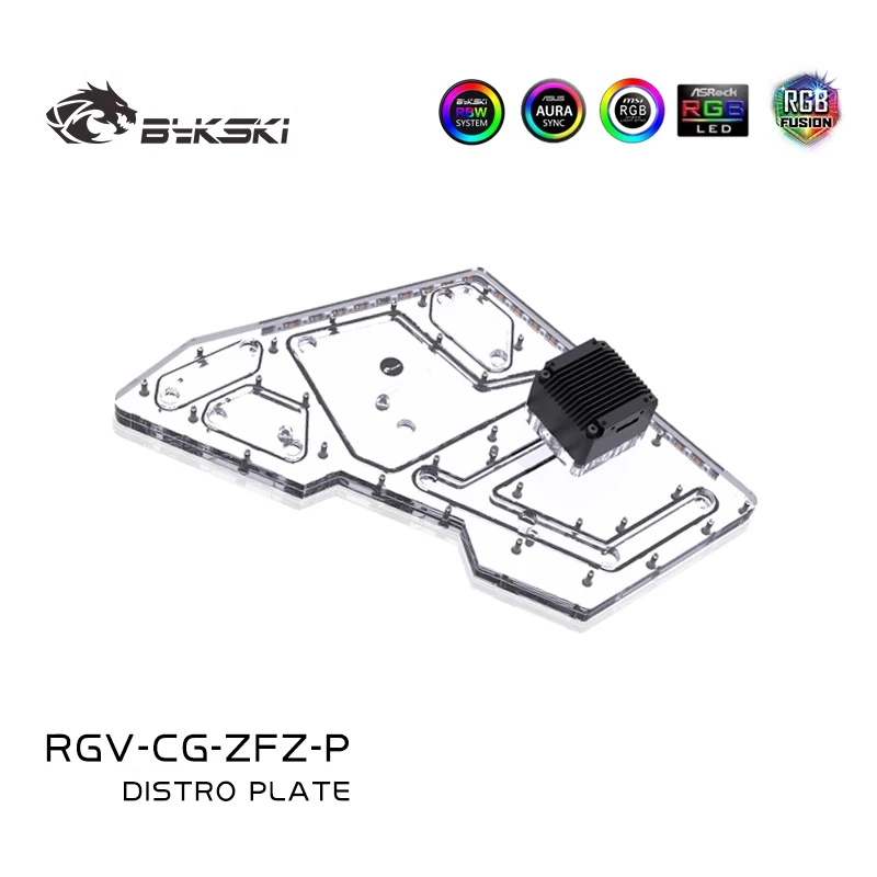 BYKSKI RGV-CG-ZFZ-P Soluzione  - Distro Plate Ddc Pump Combo recensione e prezzo